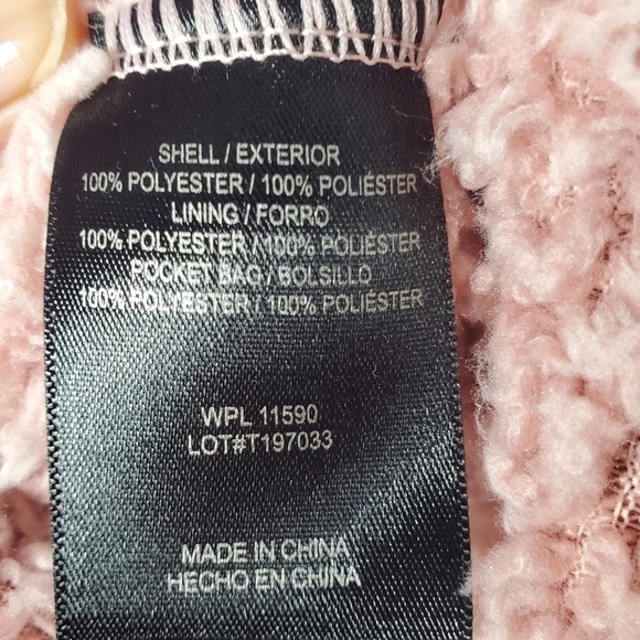 32 Degrees Pink Sherpa Pullover - Picture 5 of 6